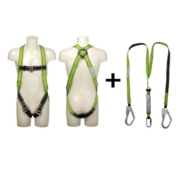 Vaultex MFK Full Body Harness With Twin Webbing Lanyard and Shock Absorber Price in Doha Qatar