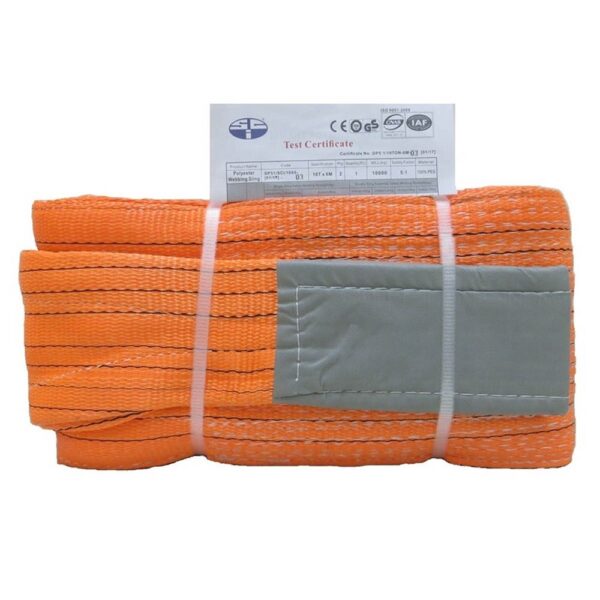 Vaultex CAR 2 Ply Polyester Webbing Sling (Orange) 5.1 Price in Doha Qatar